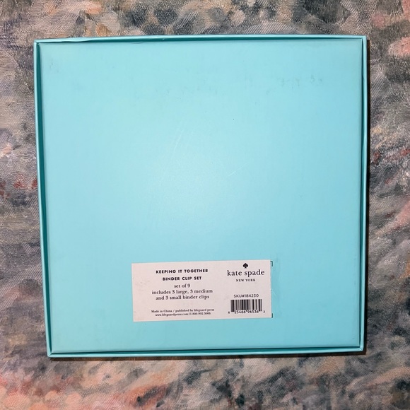 Kate Spade binder clip set - Picture 5 of 9